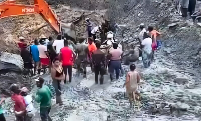 مصرع وإصابة 21 عاملا إثر انهيار منجم للذهب في كولومبيا