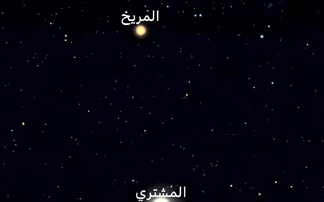 عرض فلكي فجر الخميس.. شهب الجباريات تضيء اصطفاف المريخ والمشتري وقلب الأسد