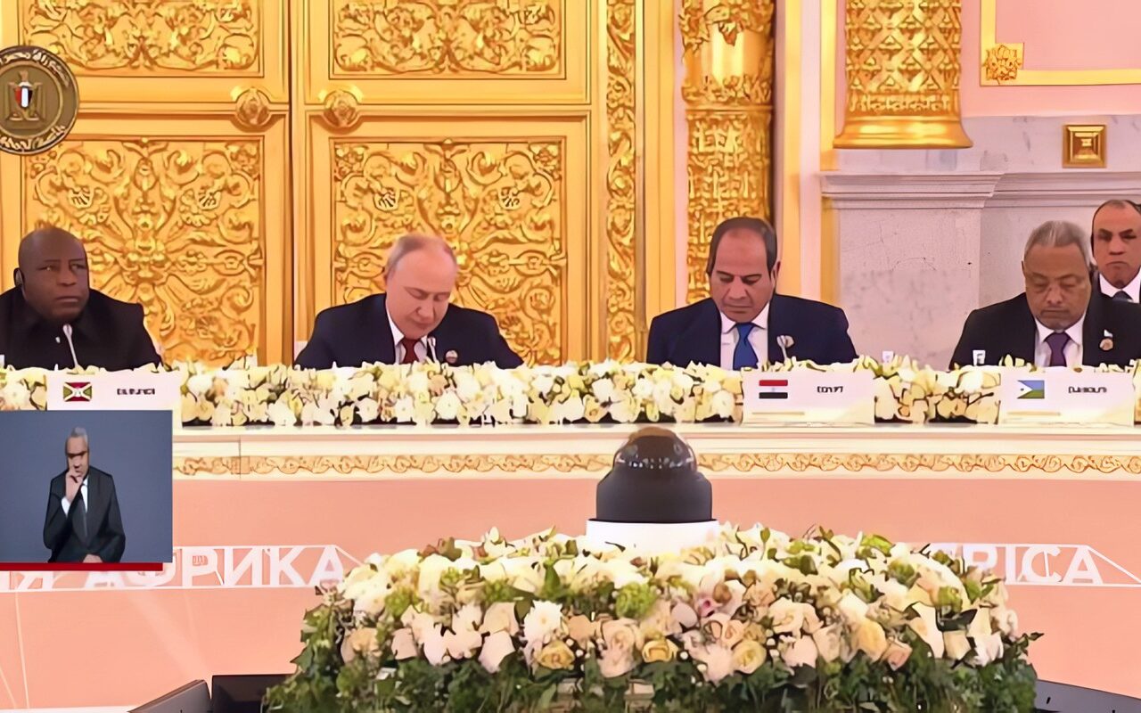 بوتين للرئيس السيسي :أنت من مؤسسي منتدي التعاون الروسي الإفريقي منذ 2019