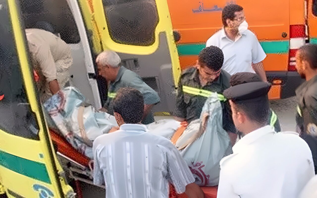 مصرع شاب وإصابة اثنين آخرين في حادث تصادم بطريق معجون بالفيوم