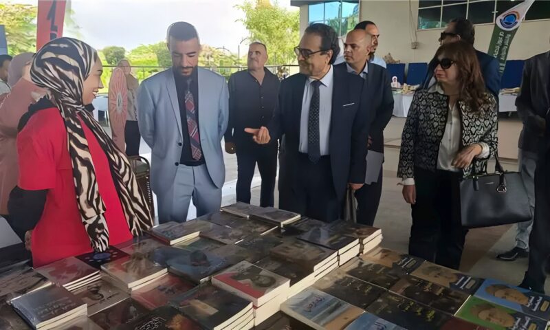 تحت شعار “بالوعي نبنيها”، افتتاح ‏معرض الجزيرة الأول للكتاب