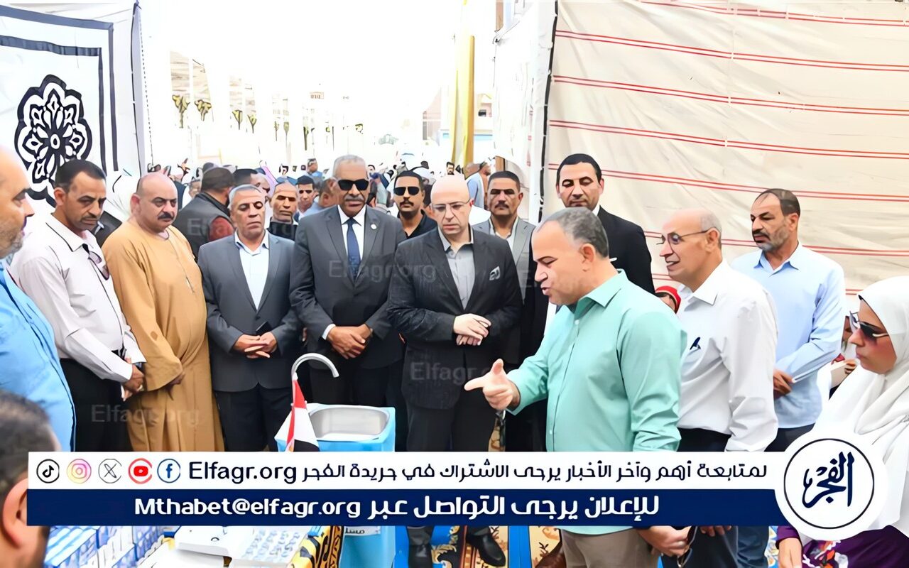 محافظ الفيوم يتفقد أعمال مبادرة “فيوم الخير” للتنمية الشاملة بقرية السنباط