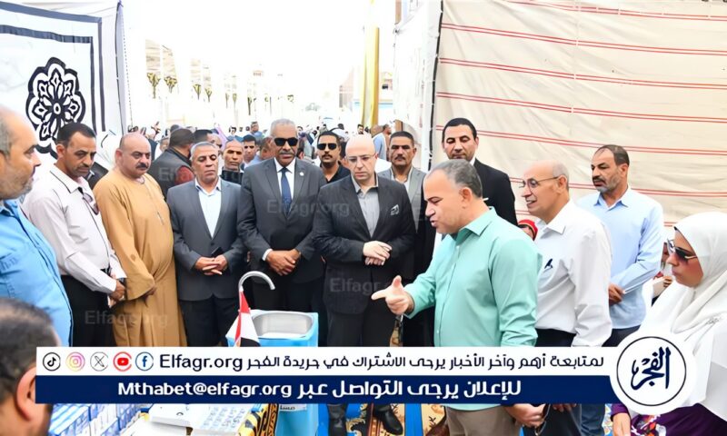 محافظ الفيوم يتفقد أعمال مبادرة “فيوم الخير” للتنمية الشاملة بقرية السنباط