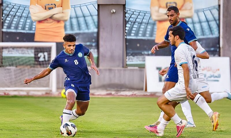 البنك الأهلي يحقق الفوز أمام طلائع الجيش بثلاثية