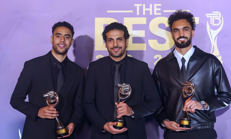 بيراميدز يحصد جوائز حفل The Best.. هاني سعيد والشيبي وزيكو الأفضل