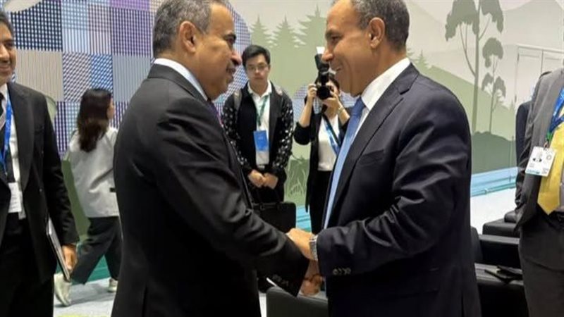 وزير الخارجية يلتقي وزير المالية القطري