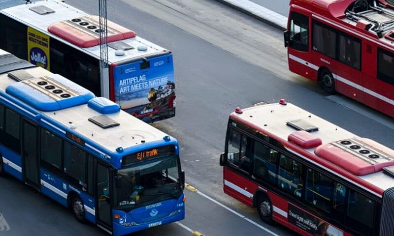 السويد: اختفاء 38 حافلة للنقل العام في ستوكهولم