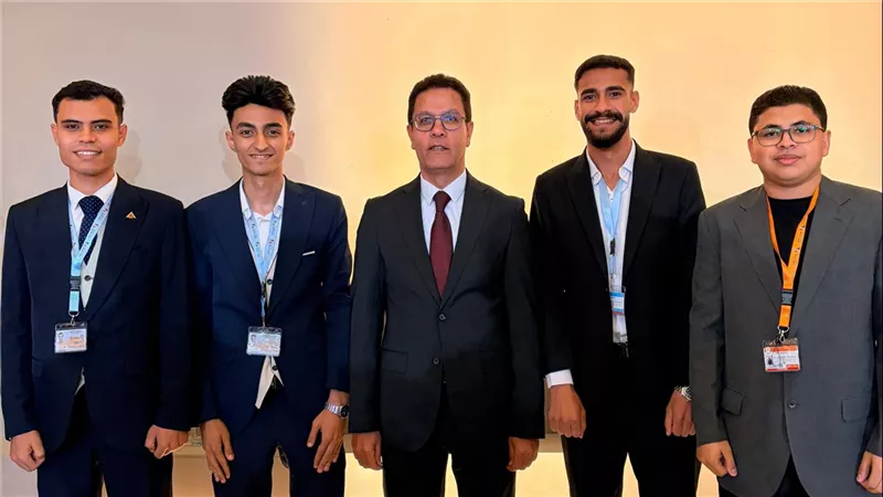 رئيس جامعة بنها ووفد من الطلاب يشاركون في منتدى مصر 2026