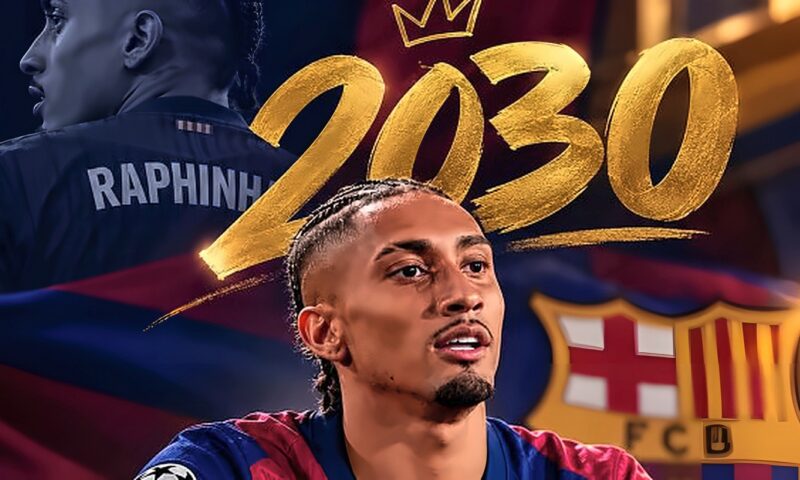 الاتفاق اكتمل والإعلان قريبًا.. برشلونة يمدد عقد رافينيا حتى 2030