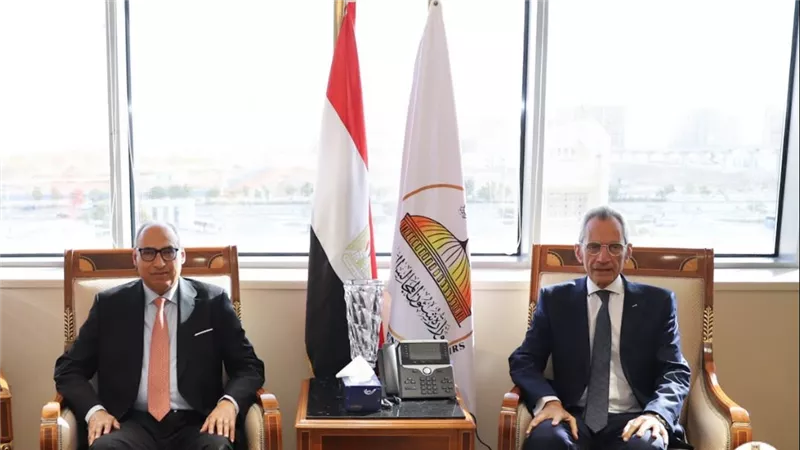 وزير شئون المجالس النيابية يستقبل رئيس مجلس الدولة لبحث سبل تعزيز التعاون المشترك وتوطيد العلاقات