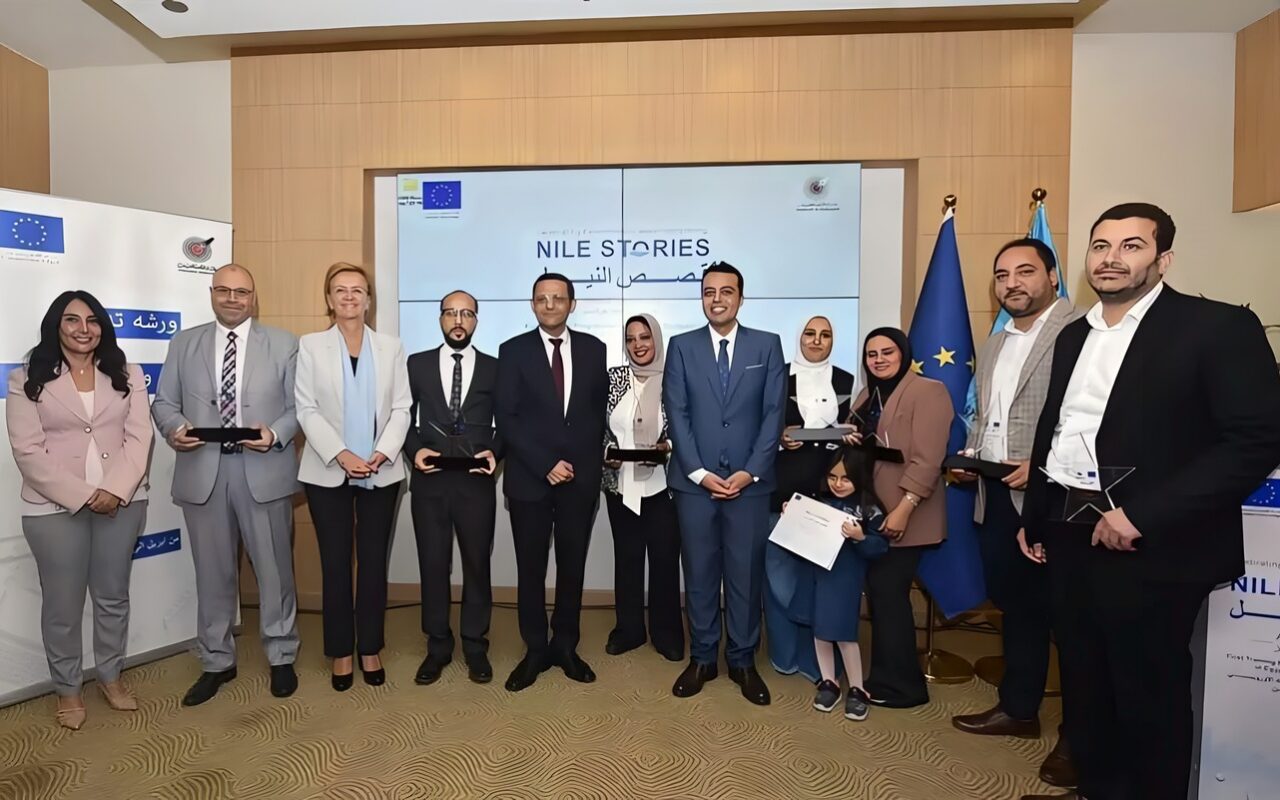 الصحفيين والاتحاد الأوروبي يوزعان جوائز مسابقة البرنامج التدريبي «المياه وقصص النيل»