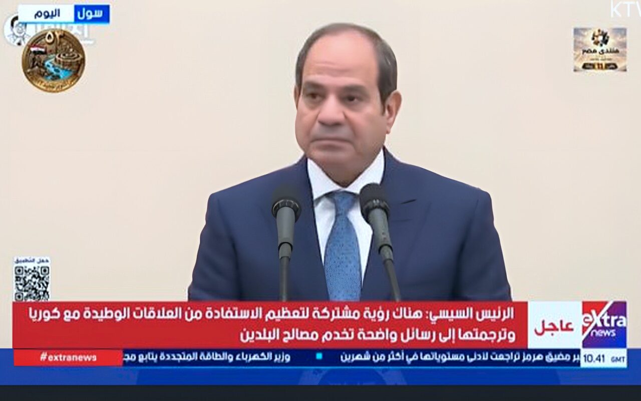 الرئيس السيسي: الارتقاء بالعلاقات المصرية الكورية إلى شراكة استراتيجية