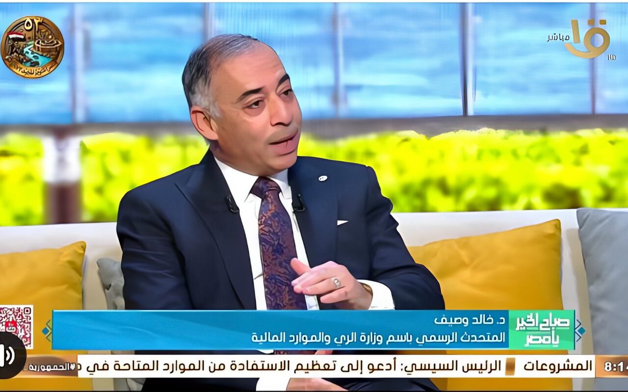 خالد وصيف يكشف دور الذكاء الاصطناعي في مواجهة تحديات المياه بمصر