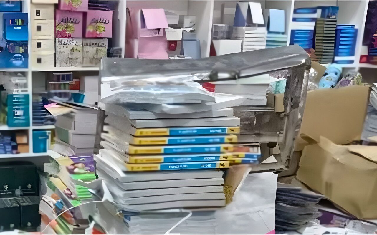 ضبط 116 ألف مطبوع تجاري دون تفويض داخل مطبعة بالقاهرة