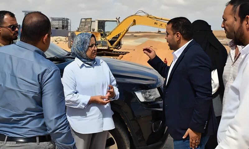 مسئولو الإسكان يستعرضون أعمال تنفيذ مشروعات المرافق والمناطق الصناعية واللوجستية بأكتوبر الجديدة