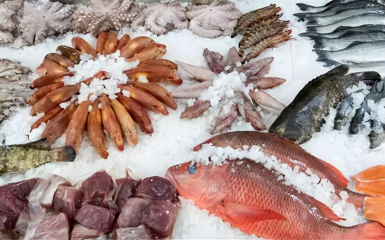 أسعار الأسماك اليوم، البلطي يسجل 85 جنيها وانخفاض الكابوريا والبوري والجمبري