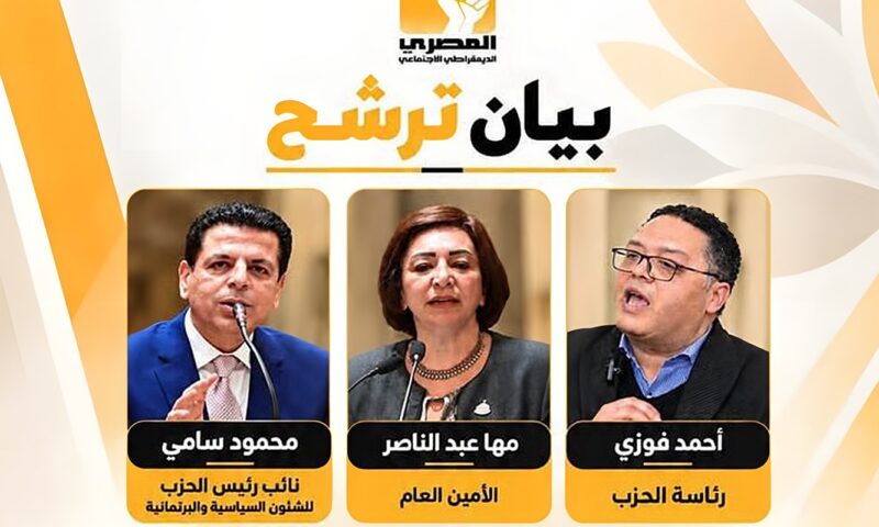 بعد انتهاء حقبة فريد زهران، من يحكم “المصري الديمقراطي الاجتماعي”؟