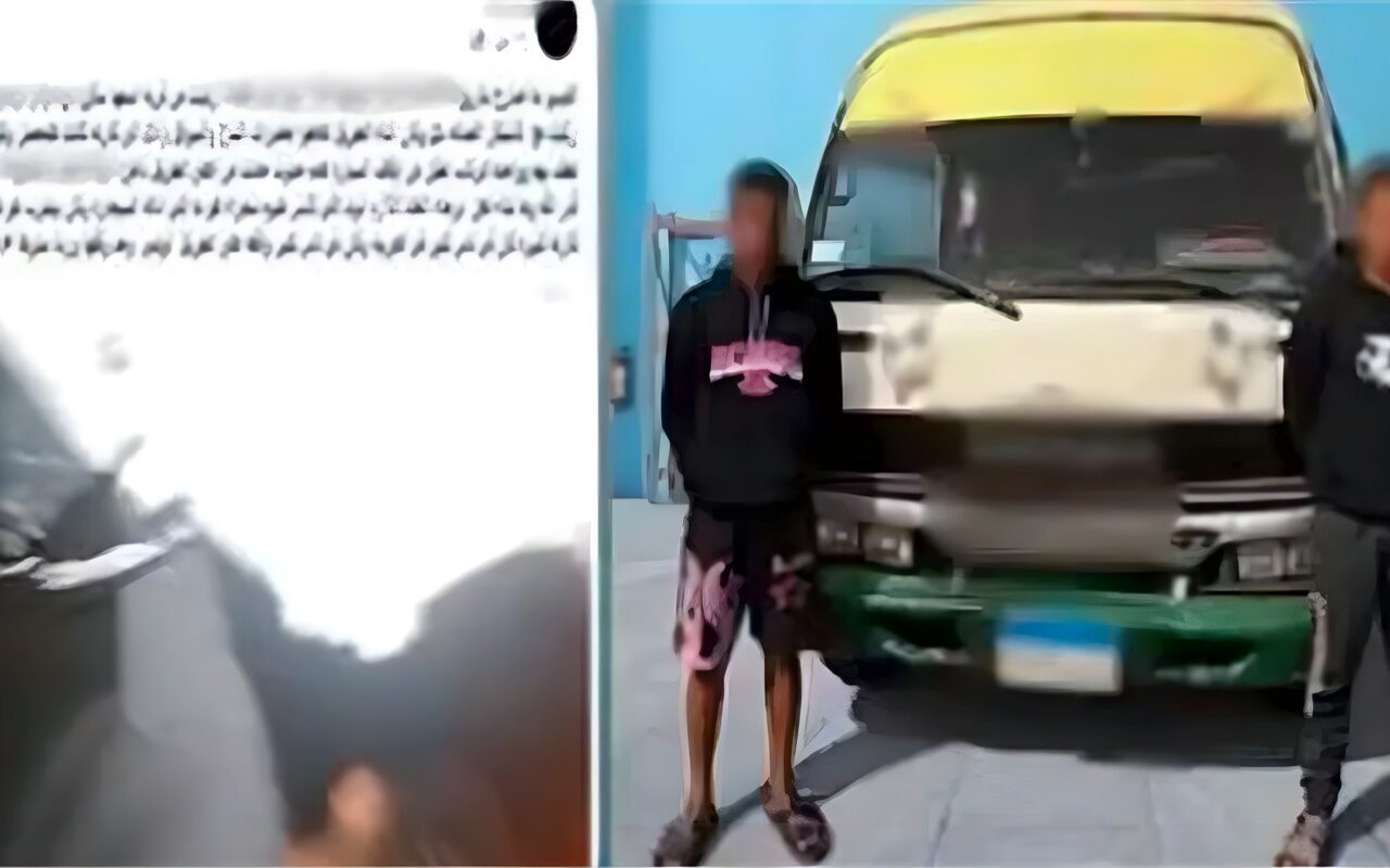 ضبط سائق وعامل لتعاطيهما مواد مخدرة داخل ميني باص أثناء سيره بالجيزة