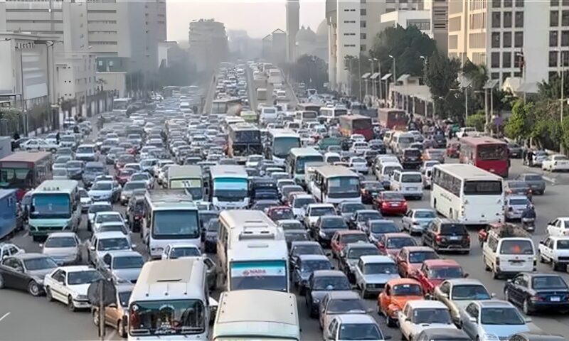 حالة المرور اليوم، كثافات متحركة على محاور القاهرة والجيزة والقليوبية والإسكندرية