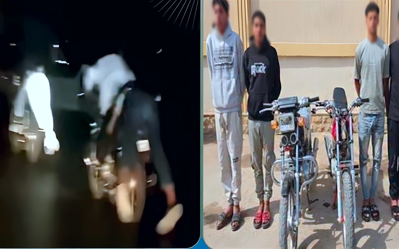 نهاية الاستعراض في الكلبش.. ضبط 4 أشخاص بالدراجات النارية في المنوفية