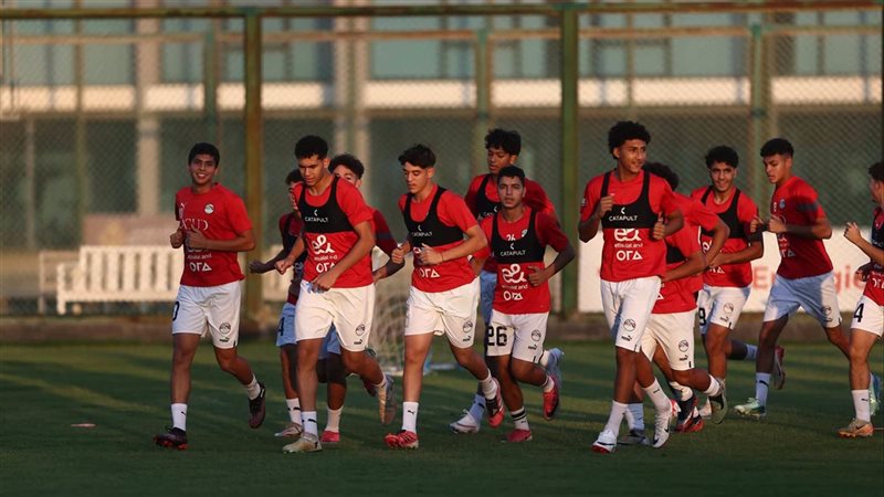 منتخب الناشئين يخوض مرانا قويا استعدادا لكأس الخليج (صور)
