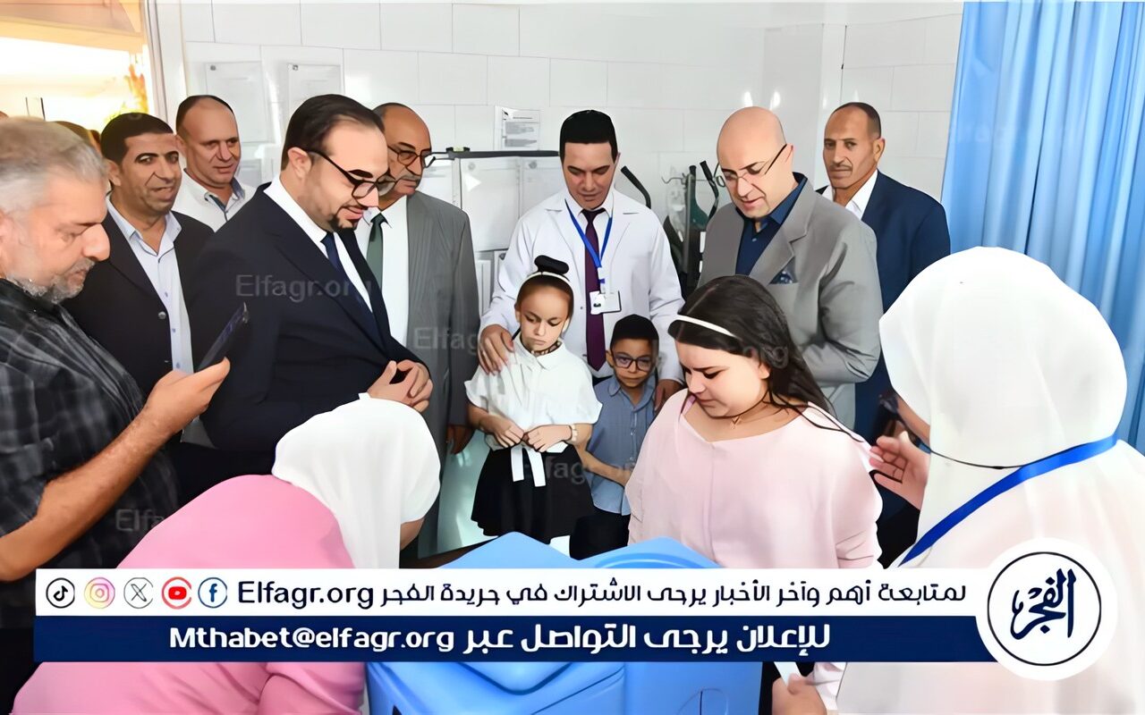 لحماية الأطفال وتعزيز المناعة.. محافظ الفيوم يدشّن الحملة القومية للتطعيم ضد الحصبة والحصبة الألمانية