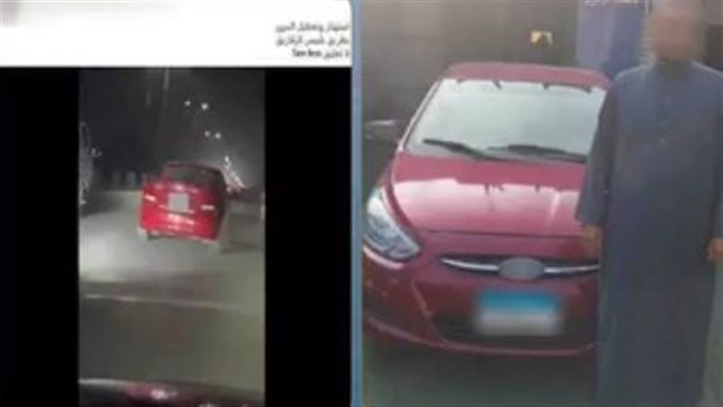 خلال الاحتفال بزفاف أحد أقاربه، ضبط موظف قام بحركات استعراضية بسيارته في الشرقية