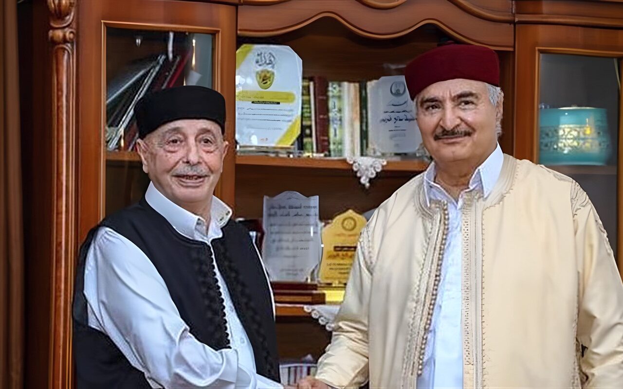حفتر وصدام يرحبان باختيار الصالحين عبد النبي رئيسًا لمجلس النواب الليبي خلفًا لـ عقيلة صالح