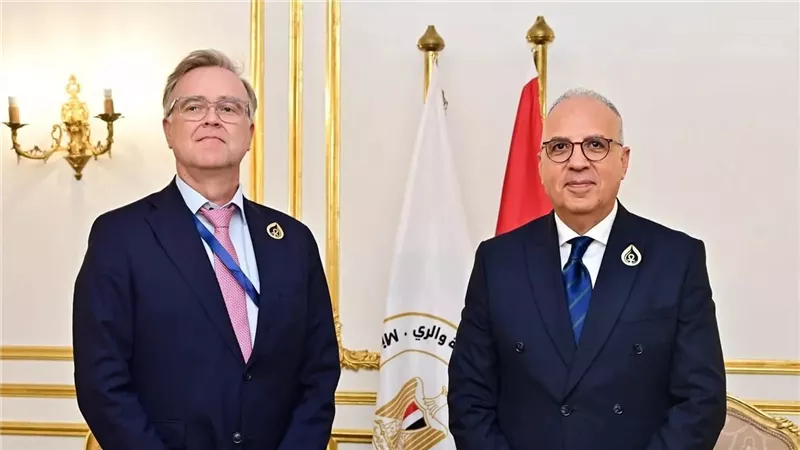 سويلم يبحث مع المبعوث الفنلندي للمياه تعزيز التعاون والاستعداد لمؤتمر الأمم المتحدة 2026