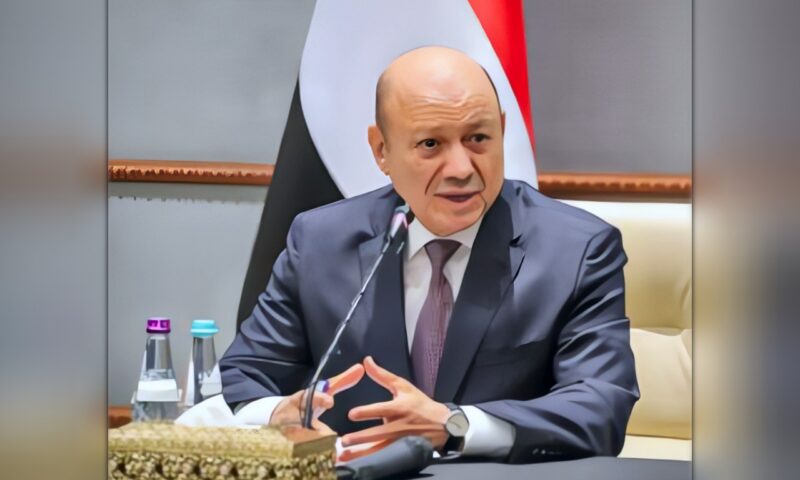رشاد العليمي: 5 ملايين يمني نزحوا من مناطق سيطرة الفصائل المسلحة