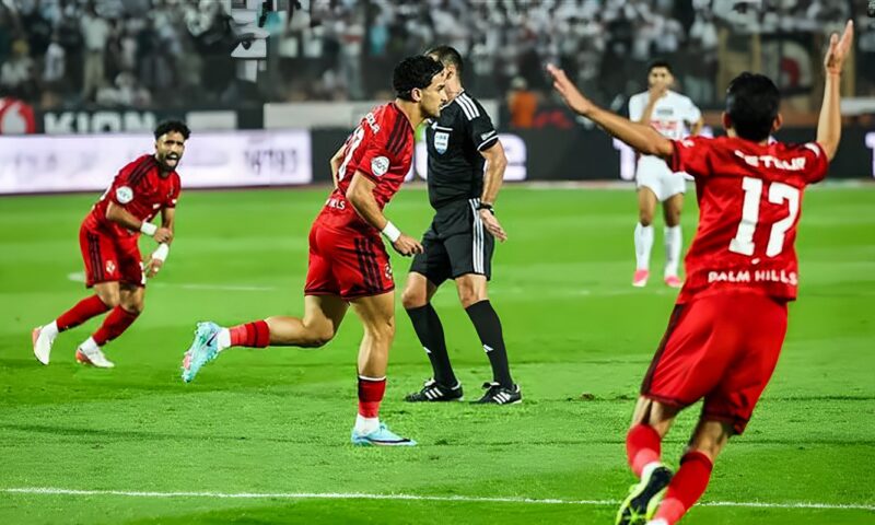 احتفال خاص من بن شرقي وزيزو وإمام عاشور بعد الفوز على الزمالك (فيديو)