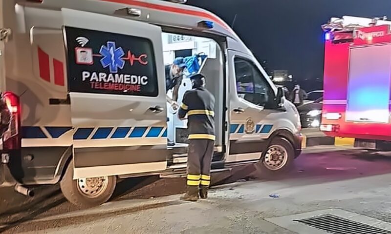 سقوط طفلين داخل شبكة تصريف مياه الأمطار في إربد بالأردن (فيديو)