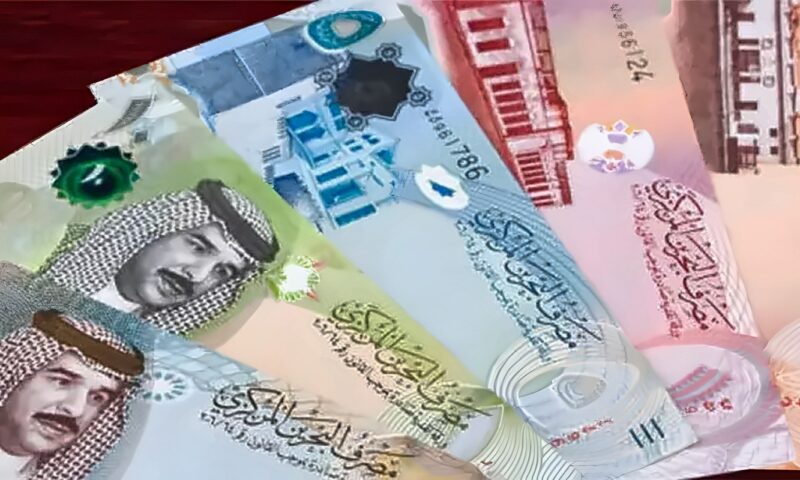 سعر الدينار البحريني في البنك المركزي اليوم السبت