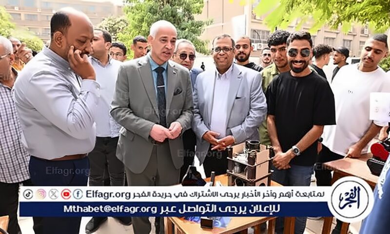 رئيس جامعة أسيوط يشهد فعاليات اليوم الرياضي بكلية الهندسة
