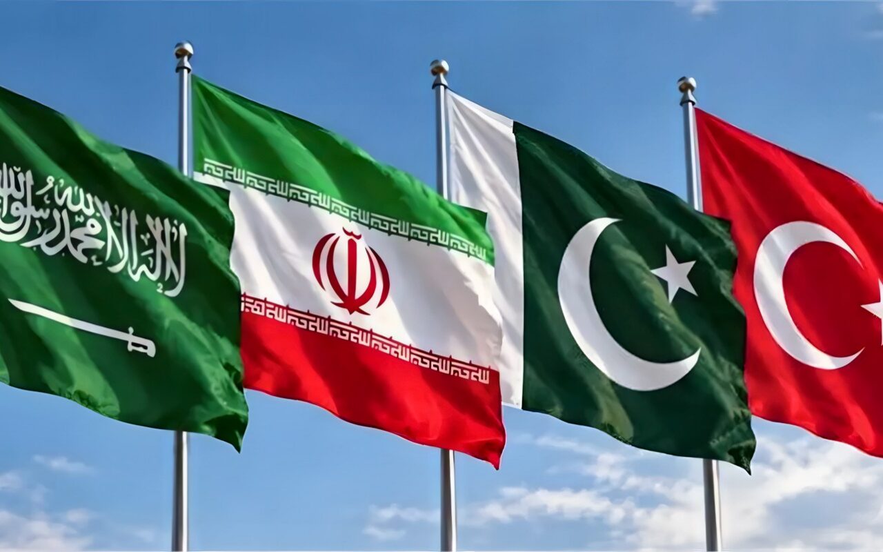 بيان: إيران وباكستان وتركيا والسعودية يتفقون على مواصلة التعاون بمجالي السلام والأمن