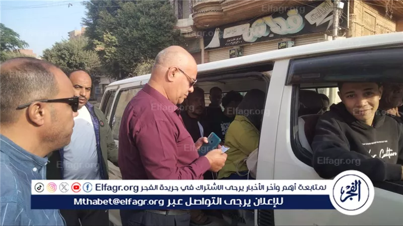 حملة مرورية بالفيوم ترصد 22 سيارة غير مقيدة بالموقف.. وتضبط 13 مخالفة متنوعة بسنهور القبلية