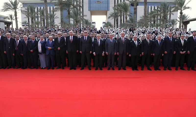 وزير العدل يشهد أداء اليمين القانونية للمندوبين المساعدين الجدد بهيئة قضايا الدولة
