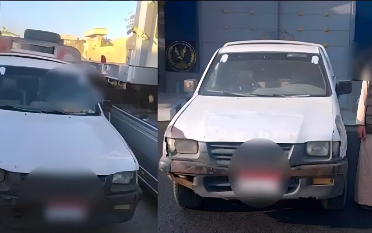 اختصارا للطريق، ضبط سائق ربع نقل سار عكس الاتجاه في 6 أكتوبر