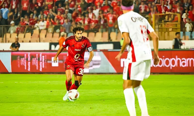 محمد هاني: جماهير الأهلي قدمت الدعم والمساندة للاعبين ونهديهم الفوز على الزمالك