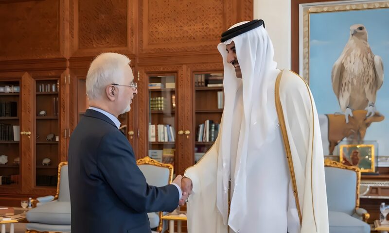 وزير داخلية إيران: سأنقل مقترحات من أمير قطر إلى طهران