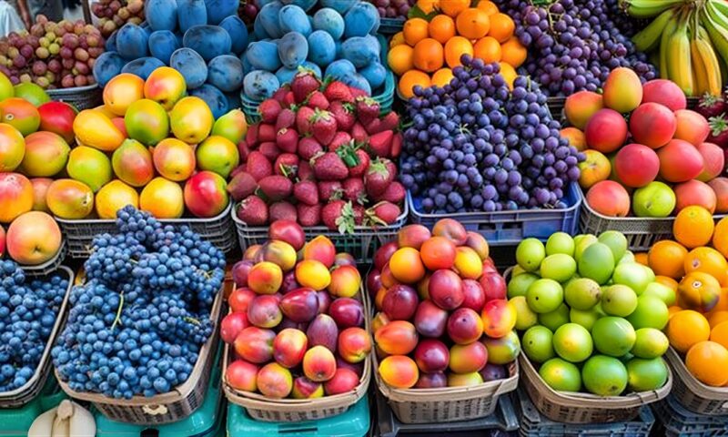 أسعار الفاكهة اليوم، انخفاض كبير في الرمان والتين برشومي وقفزة بالمانجو زبدية وكيت