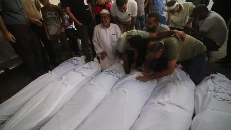 استشهاد 4 فلسطينيين في قصف وحشي من قبل قوات الاحتلال على غزة