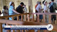 وفود سياحية من 3 دول تزور منطقة بني حسن الأثرية بالمنيا