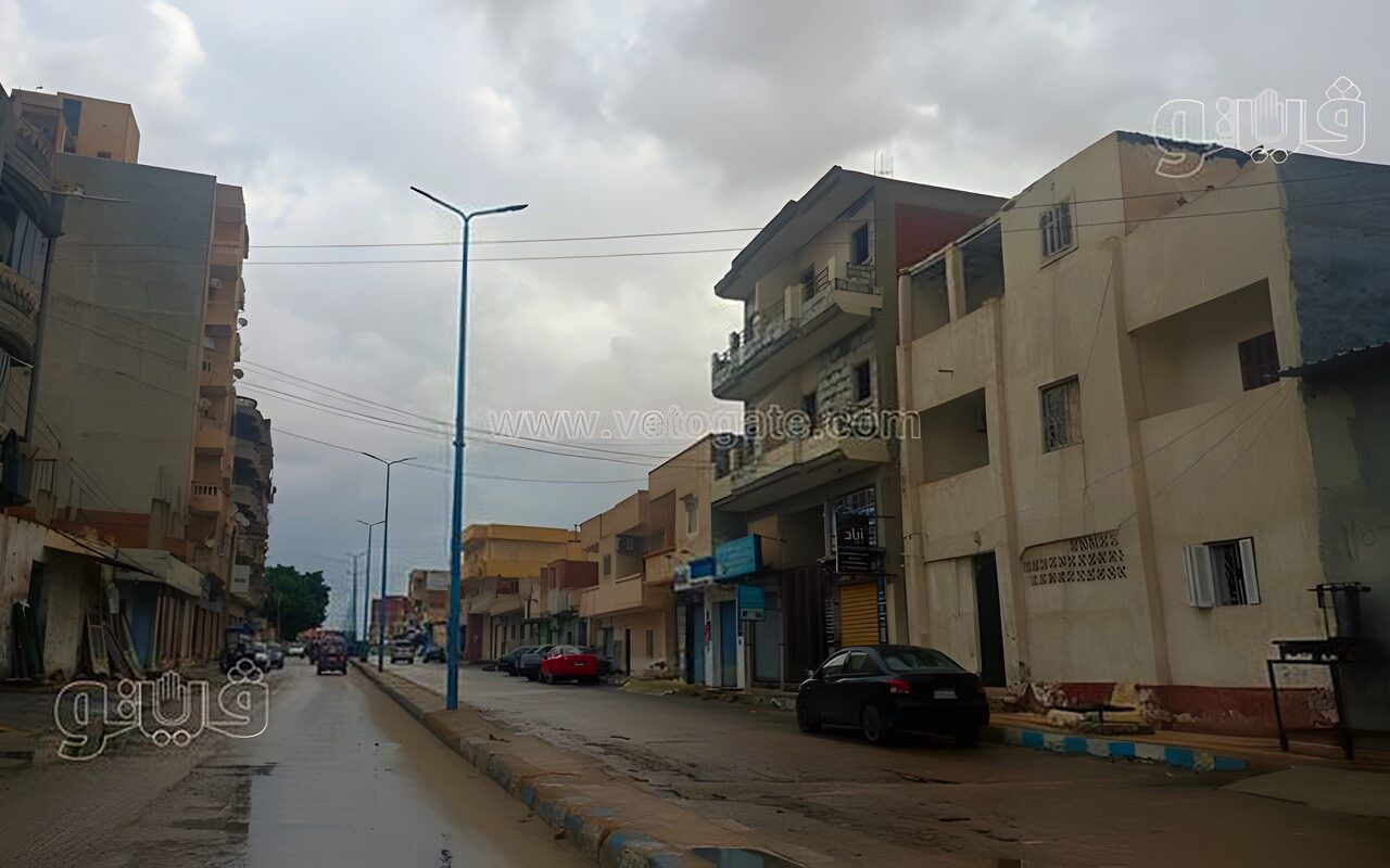 أمطار غزيرة تضرب مرسى مطروح (صور)