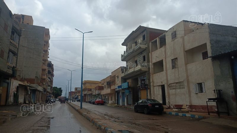 أمطار غزيرة تضرب مرسى مطروح (صور)