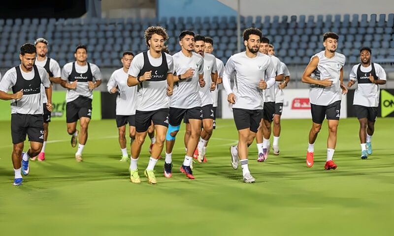المصري يبدأ استعداداته لمواجهة القناة في الدوري المصري (صور)