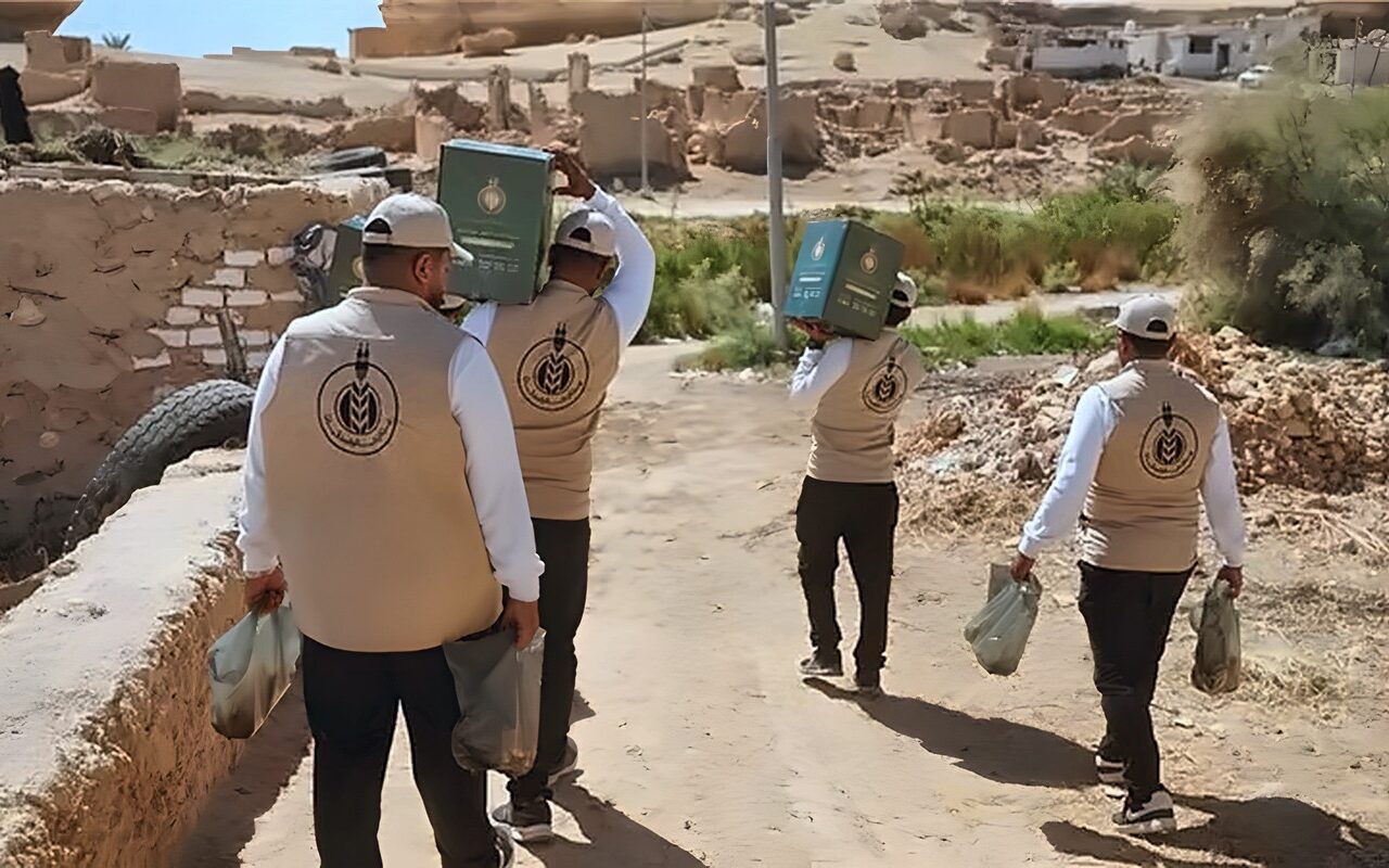 بيت الزكاة والصدقات يطلق قافلة مساعدات كبرى بمحافظة مطروح