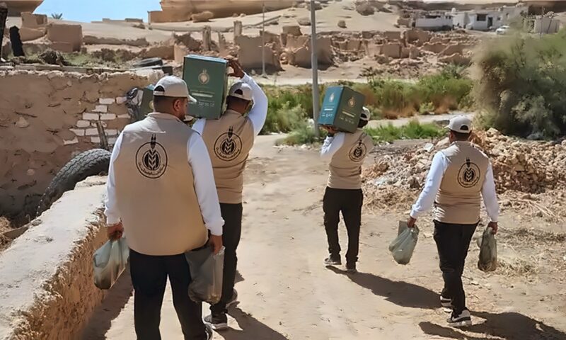 بيت الزكاة والصدقات يطلق قافلة مساعدات كبرى بمحافظة مطروح
