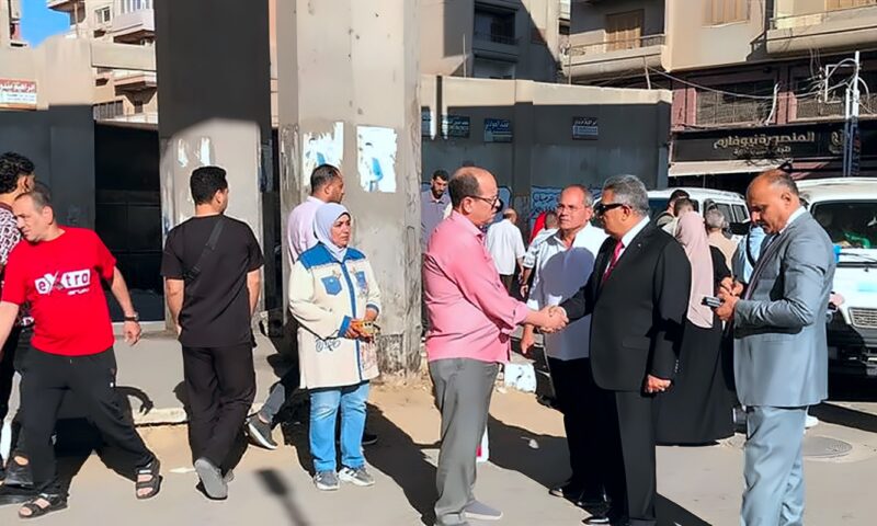 لمنع تقسيم الخطوط، محافظ الدقهلية يتفقد مواقف سندوب لليوم الثاني