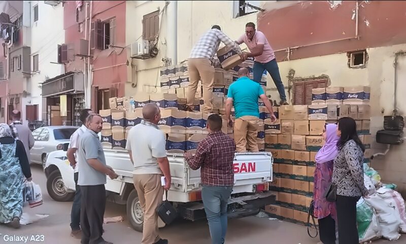 ضبط 409 كراتين مياه شرب غير صالحة للاستهلاك بأسيوط